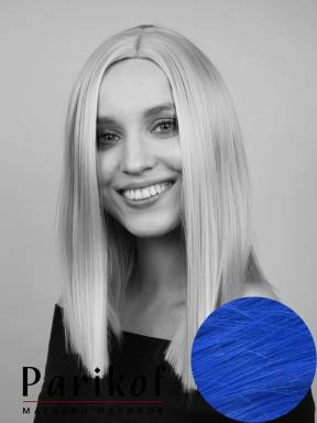 Парик Glitter blue