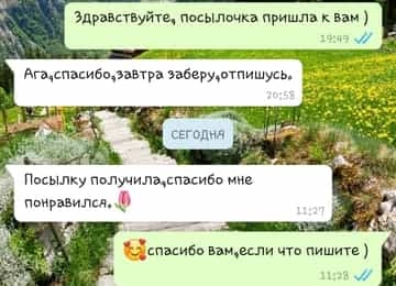 Посылка с натуральным париком