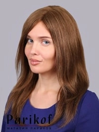 Русые женские парики из натуральных волос