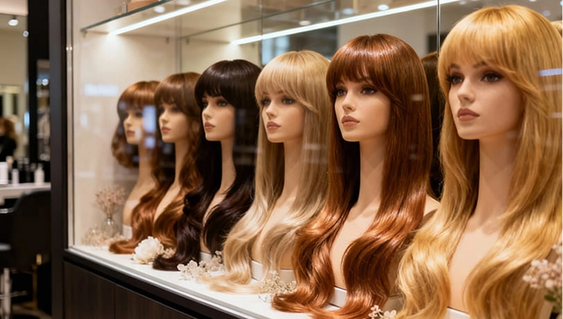 Повседневный парик рекомендуется выбирать под тон кожи