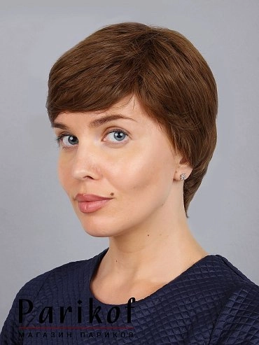 Парик из термоволокна Tammy ginger brown купить в Москве фото 2