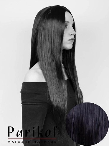 Парик из термоволокна Split black купить в Москве - Parikof фото 2