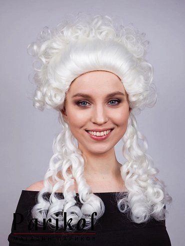Парик из термоволокна Elizaveta termo white купить в Москве фото 1