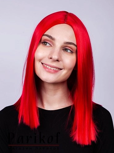 Парик из термоволокна Glitter red купить в Москве - Parikof фото 1