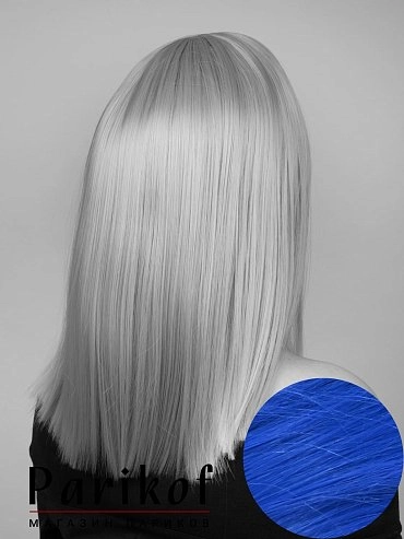 Парик из термоволокна Glitter blue купить в Москве - Parikof фото 3