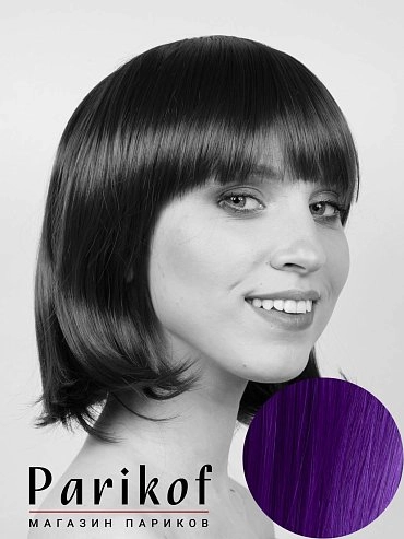 Парик из термоволокна Demure purple купить в Москве - Parikof фото 2