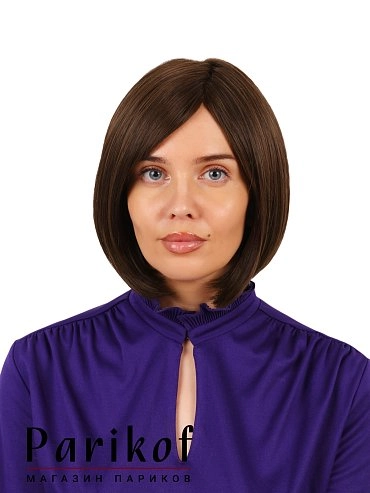 Парик из термоволокна Mary mono darkchocolate купить в Москве фото 1