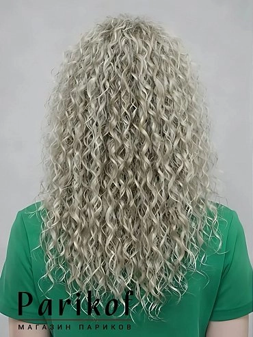 Парик из термоволокна Kasandra termo ice blond купить в Москве фото 3