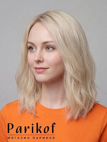 Натуральный парик HH Linea mono T4.pearlblond купить в Москве фото 1