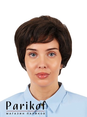 Парик из термоволокна Gemse mono darkchocolate купить в Москве фото 1