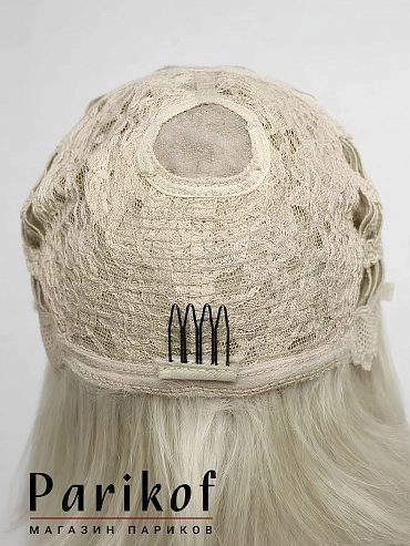 Парик из термоволокна Lily platinum blond купить в Москве фото 3