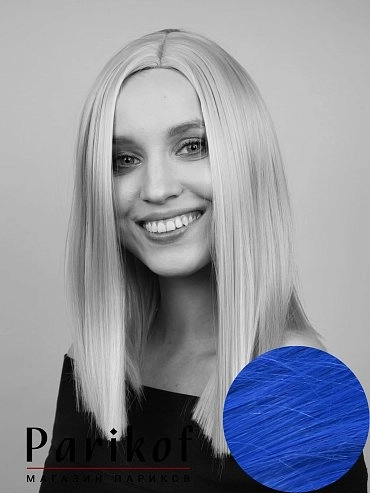 Парик из термоволокна Glitter blue купить в Москве - Parikof фото 1