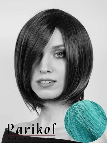 Парик из термоволокна Caramel smoke blue купить в Москве фото 1