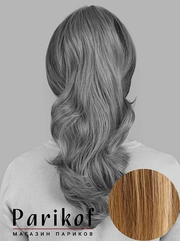 Шиньон из термоволокна Silvia brown blond купить в Москве фото 1