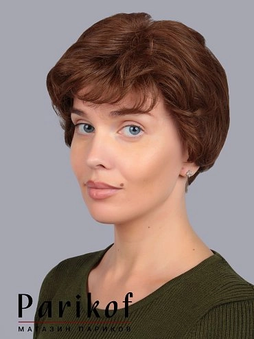 Парик из термоволокна Gemse mono ginger brown купить в Москве фото 2