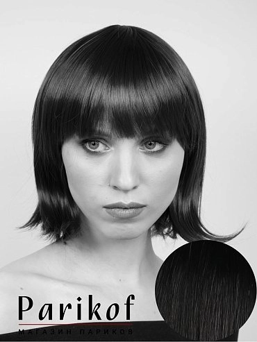 Парик из термоволокна Demure black купить в Москве - Parikof фото 1