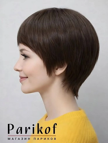 Натуральный парик HH Brief 6 купить в Москве - Parikof фото 2