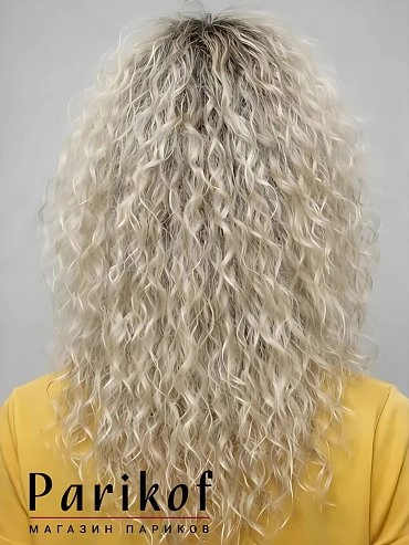 Парик из термоволокна Kasandra termo t6.blond mix купить в Москве фото 3