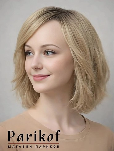Натуральный парик HH Cantina mono champagne купить в Москве фото 1