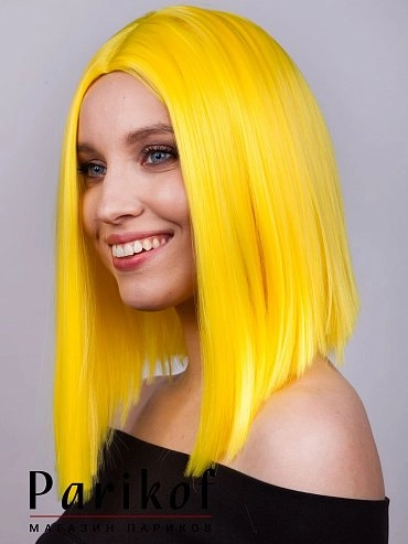 Парик из термоволокна Glitter yellow купить в Москве - Parikof фото 2