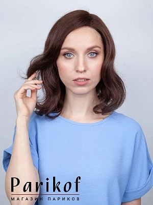 Укладка парика из натуральных волос