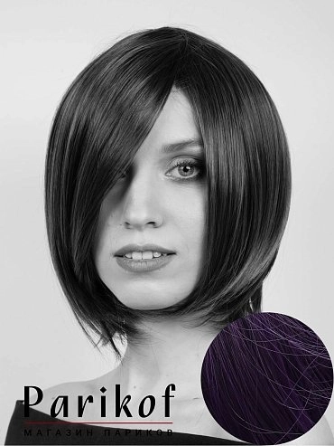 Парик из термоволокна Caramel black purple купить в Москве фото 1