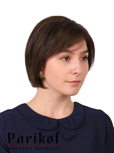 Парик из термоволокна Simona darkchocolate купить в Москве фото 2