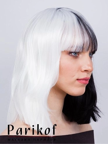 Парик из термоволокна Bowknot black-white купить в Москве фото 2
