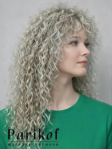 Парик из термоволокна Kasandra termo ice blond купить в Москве фото 1