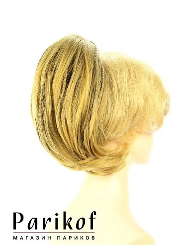 Шиньон из термоволокна H7927 brown blond купить в Москве фото 3