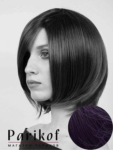Парик из термоволокна Caramel black purple купить в Москве фото 2