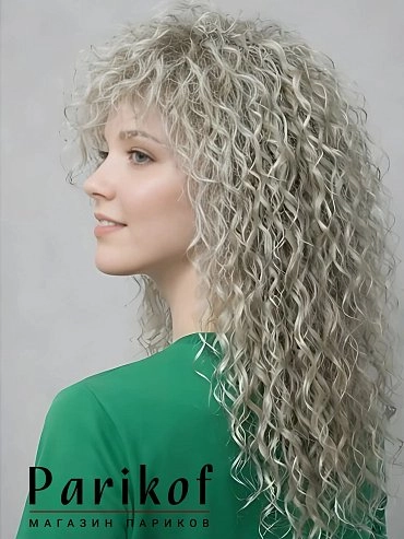 Парик из термоволокна Kasandra termo ice blond купить в Москве фото 2