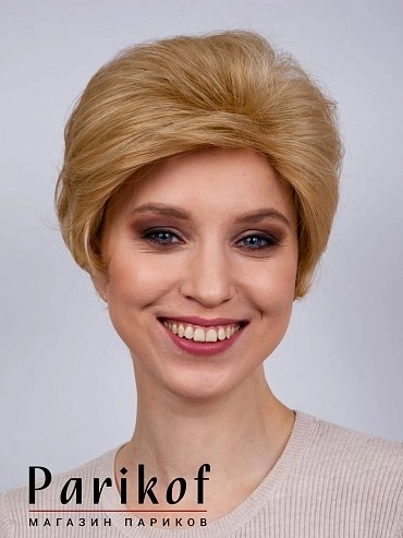 Парик из термоволокна Cristina gold blond купить в Москве фото 1