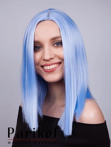 Парик из термоволокна Glitter light blue купить в Москве фото 1