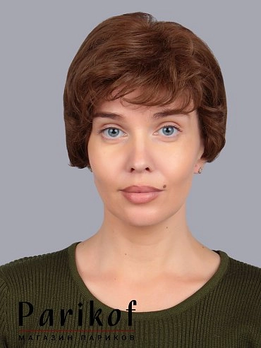 Парик из термоволокна Gemse mono ginger brown купить в Москве фото 1