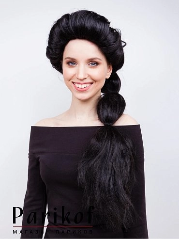 Парик из термоволокна Jasmine Princess black купить в Москве фото 1
