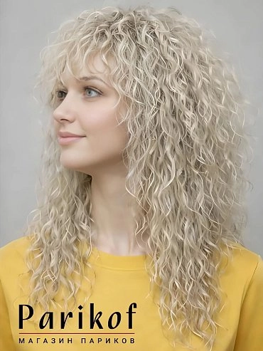 Парик из термоволокна Kasandra termo t6.blond mix купить в Москве фото 2