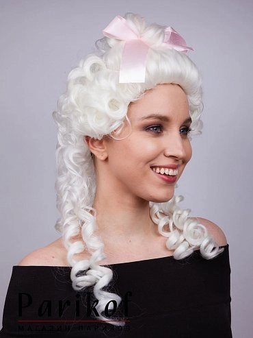 Парик из канекалона F-507+20-180 white купить в Москве фото 2