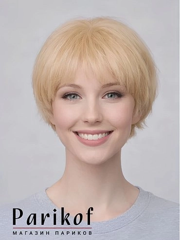 Натуральный парик HH Meg mono 613 купить в Москве - Parikof фото 1
