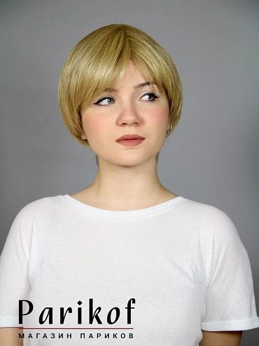 Парик из термоволокна Charlotte gold blond купить в Москве фото 1