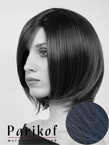 Парик из термоволокна Caramel dark grey купить в Москве фото 2