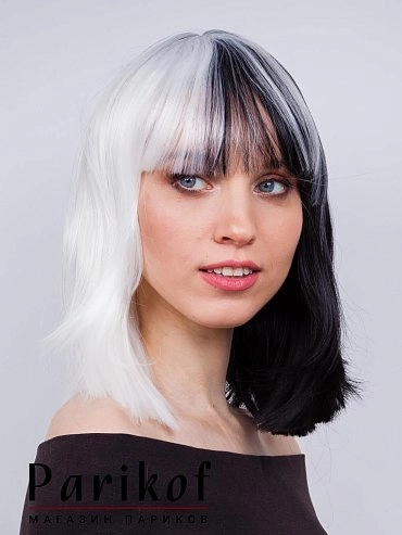 Парик из термоволокна Bowknot black-white купить в Москве фото 1