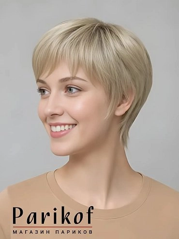 Натуральный парик HH Ivette mono T3.lightblond купить в Москве фото 1