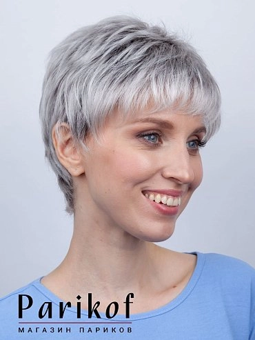 Парик Alia silver rooted купить в Москве | Parikof фото 3