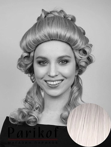 Парик из термоволокна Marianna termo white купить в Москве фото 1