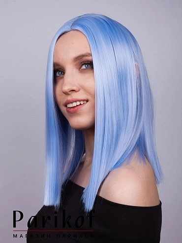 Парик из термоволокна Glitter light blue купить в Москве фото 2