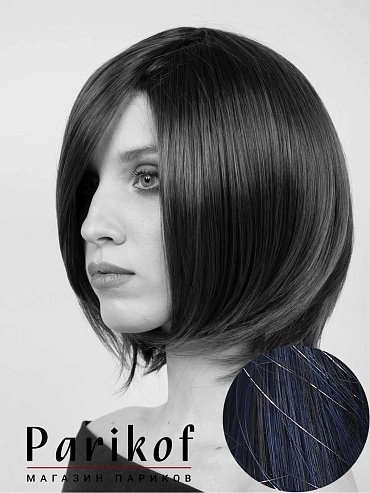 Парик из термоволокна Caramel black blue купить в Москве фото 2