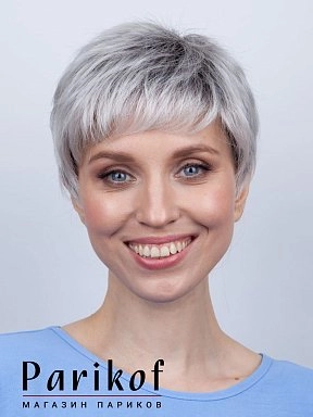 Парик Alia silver rooted