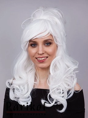 Парик Elizabet termo white