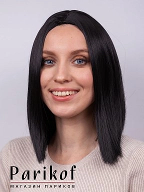 Парик Glitter black